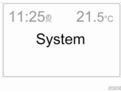 OPEL ZAFIRA 2 - Réglages du système - 1