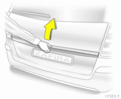 OPEL ZAFIRA 2 - Ouverture - 1