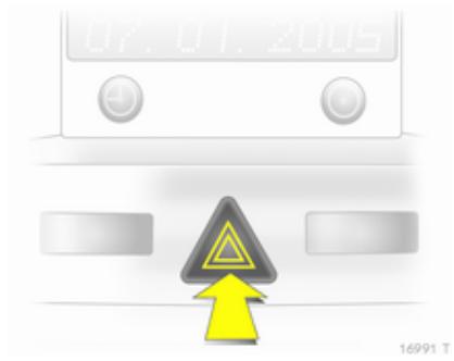 OPEL ZAFIRA 2 - Feux de détresse - 1