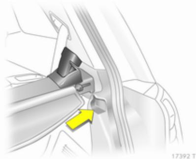 OPEL ZAFIRA 2 - Rangement derrière la troisième rangée de sièges - 1