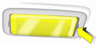 OPEL ZAFIRA 2 - Plafonnier arrête et spots de lecture - 1