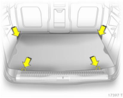 OPEL ZAFIRA 2 - Anneaux d'arrimage - 1