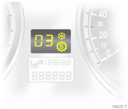 OPEL ZAFIRA 2 - Affichage de la transmission - 1