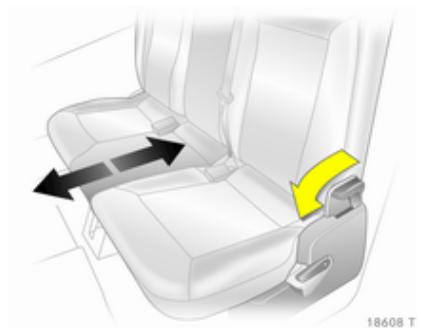 OPEL ZAFIRA 2 - Sièges de la seconde rangée - 1