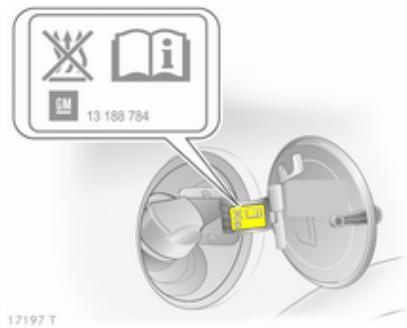 OPEL ZAFIRA 2 - Carburant pour fonctionnement au gaz naturel - 1