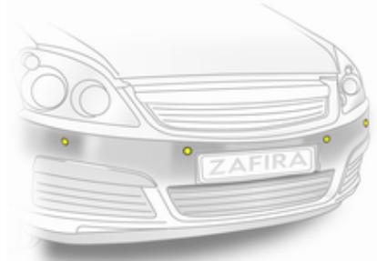 OPEL ZAFIRA 2 - Aide au stationnement - 1