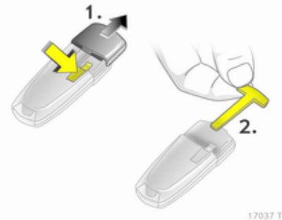 OPEL ZAFIRA 2 - Commande de secours - 1