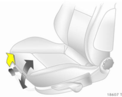 OPEL ZAFIRA 2 - Hauteur de siege - 2