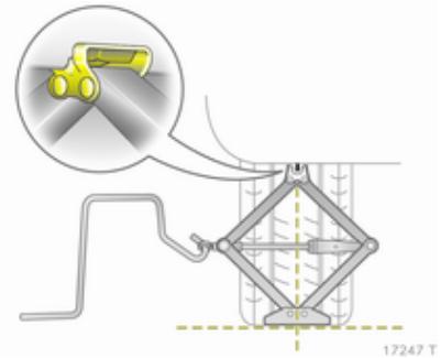 OPEL ZAFIRA 2 - Changement d'une roue - 4