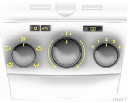 OPEL ZAFIRA 2 - Désembuage et dégivrage des vitres - 1
