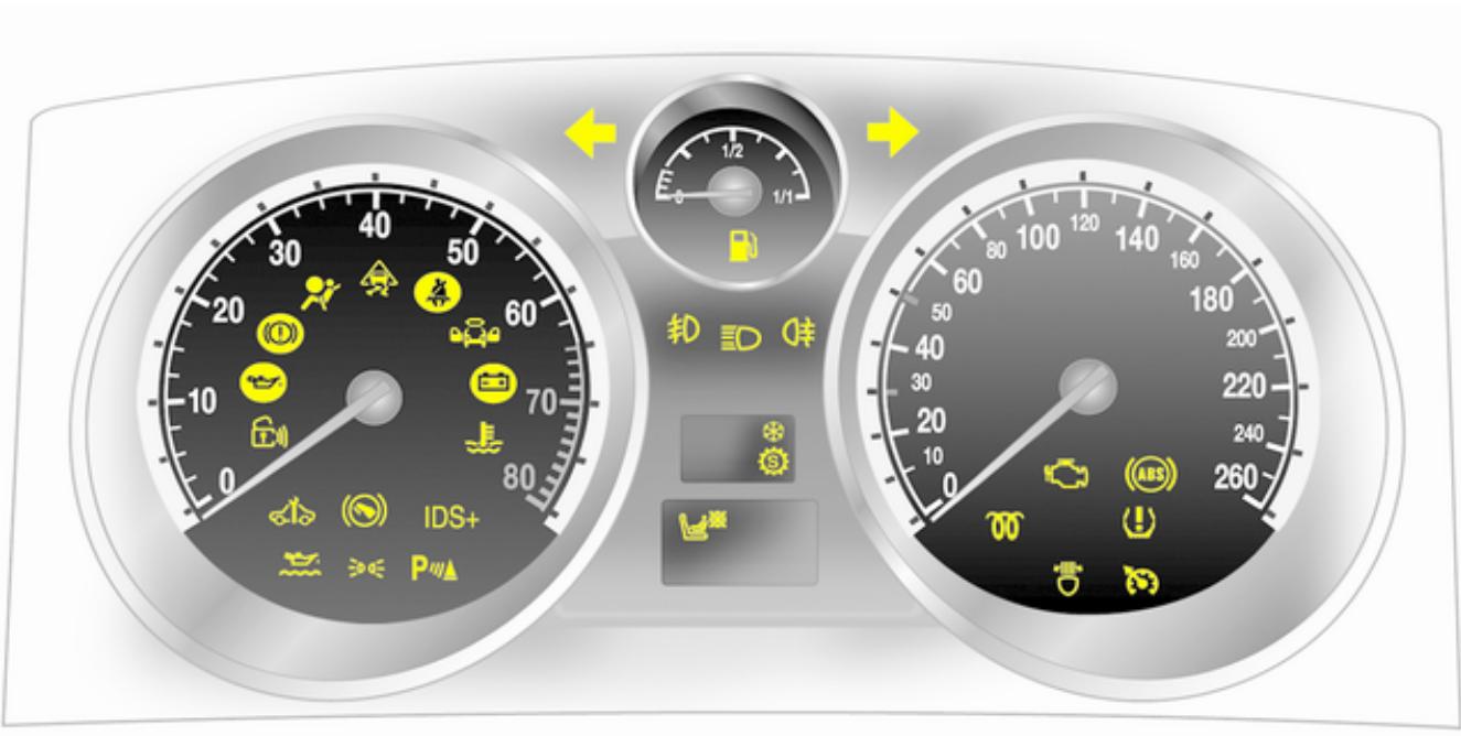 OPEL ZAFIRA 2 - Témoins - 1