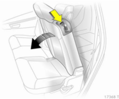 OPEL ZAFIRA 2 - Rabattre les dossiers de sièges extérieurs - 1