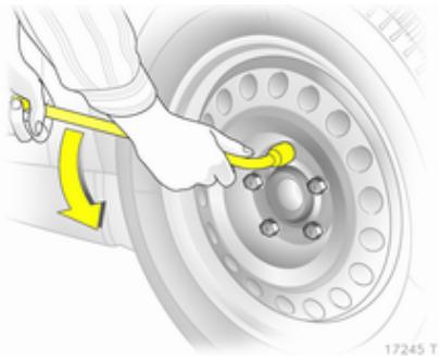 OPEL ZAFIRA 2 - Changement d'une roue - 2