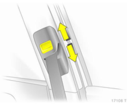 OPEL ZAFIRA 2 - Réglage en hauteur - 1