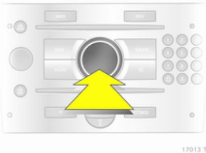 OPEL ZAFIRA 2 - Sélection des fonctions - 2