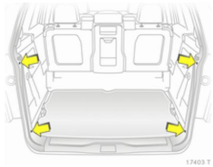 OPEL ZAFIRA 2 - Filet de séparation modulable - 3