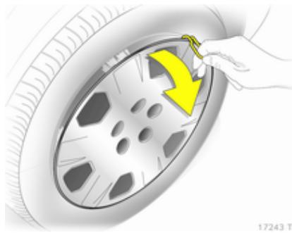 OPEL ZAFIRA 2 - Changement d'une roue - 1