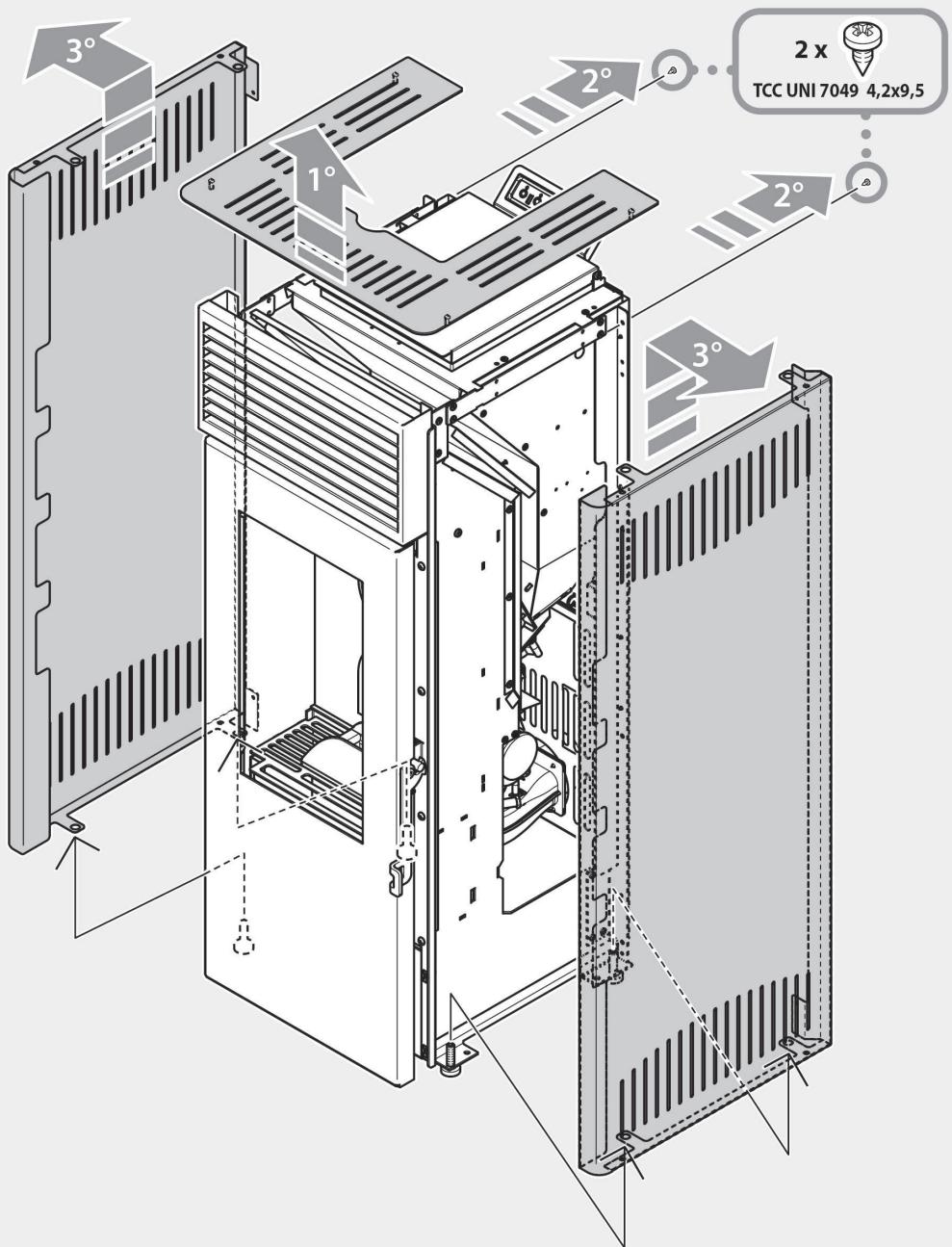 INVICTA LODI - Démontage de l'habillage - 3