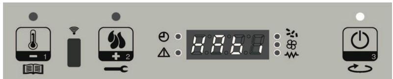 INVICTA LODI - Sous-menu M2 - 1 activation THERMO: - 1