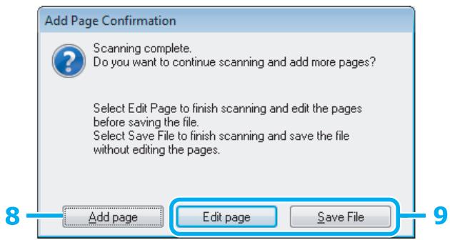 EPSON XP950 - Epson Scan démarre la numérisation du document. - 1