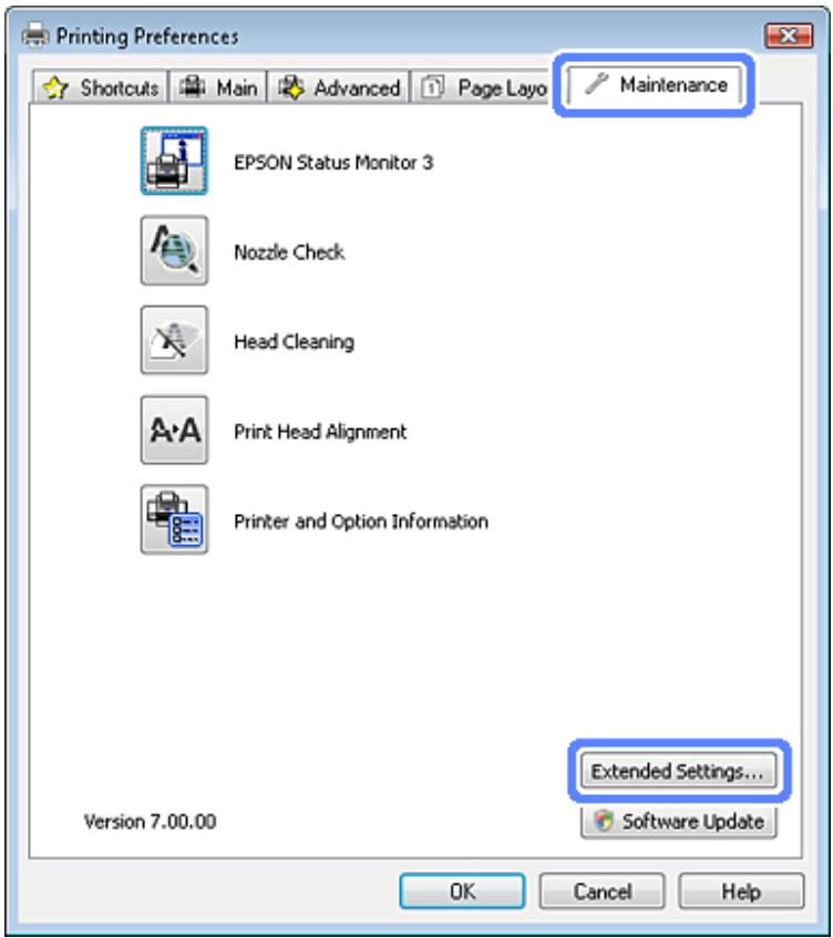 EPSON XP950 - Augmentation de la vitesse d'impression (pour Windows uniquement) - 1