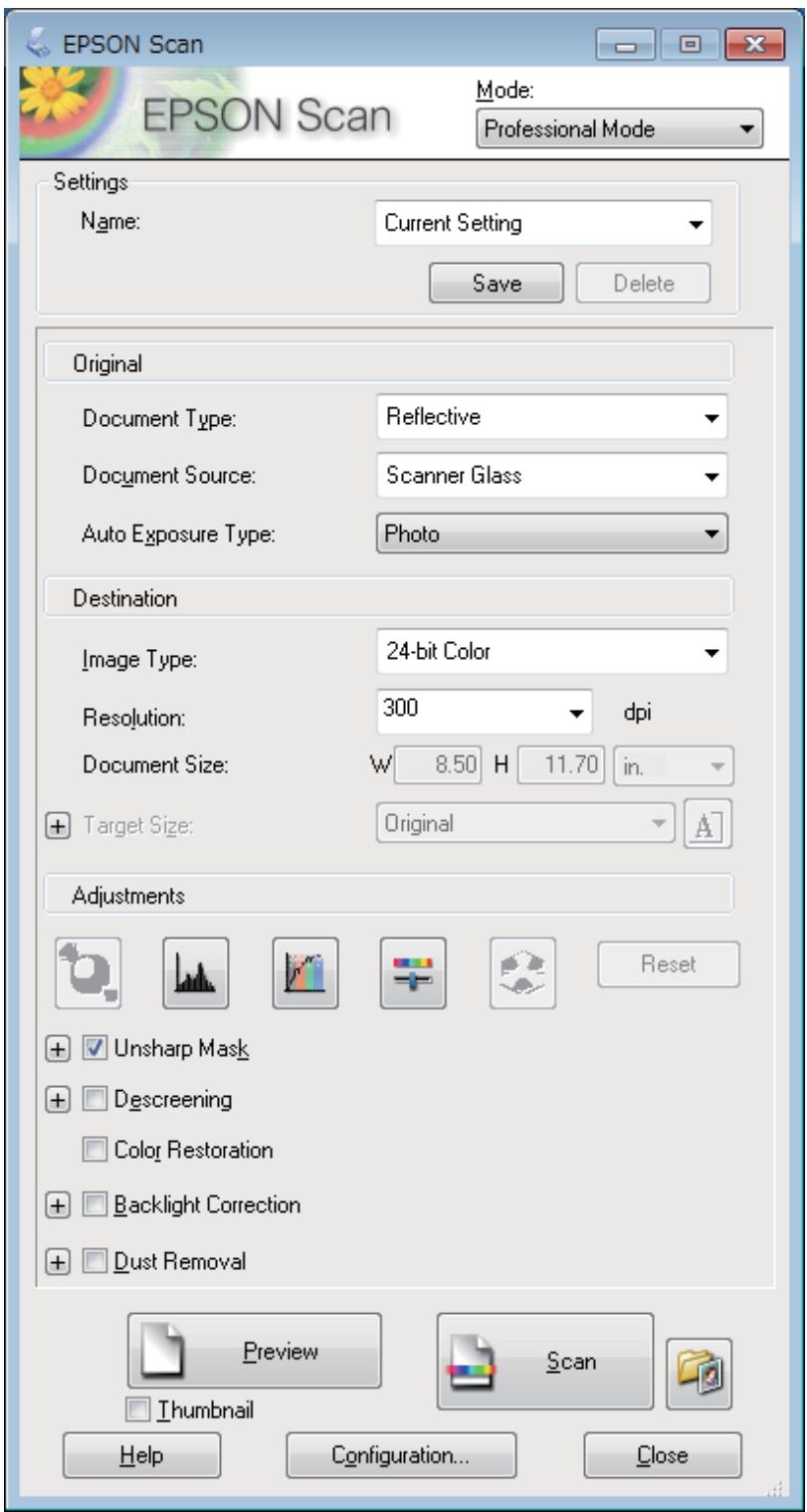 EPSON XP950 - Numérisation - 1