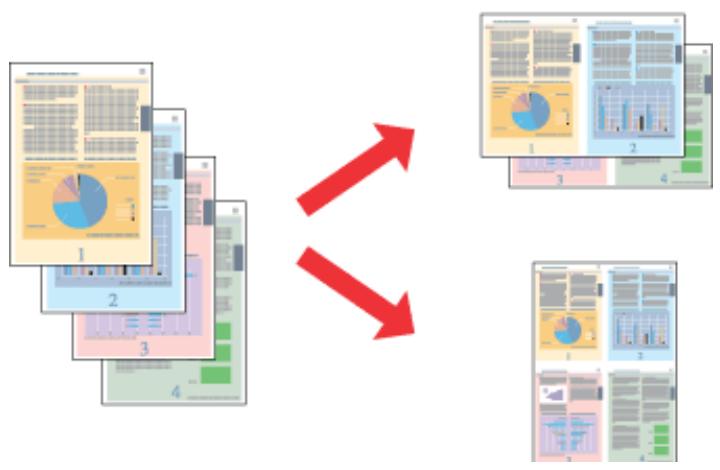 EPSON XP950 - Impression pages par feuille - 1
