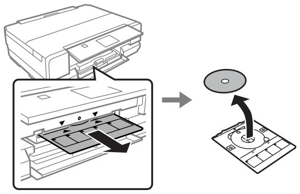 EPSON XP950 - Retrait d'un CD/DVD - 1