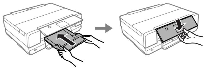 EPSON XP950 - Remarques concernant le panneau de commande et le bac de sortie - 1