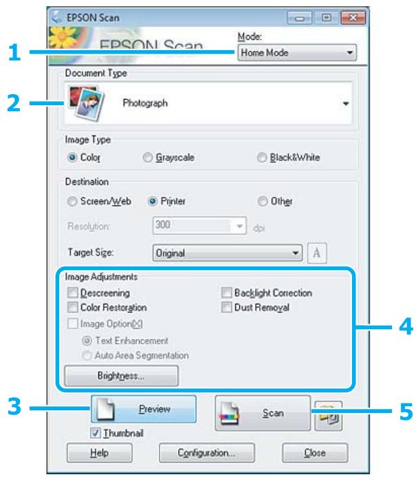 EPSON XP950 - Numérisation d'une photo - 1