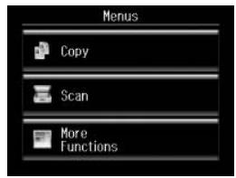 EPSON XP950 - Utilisation de l'écran LCD - 6