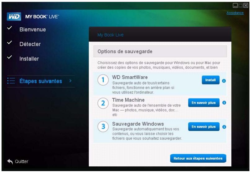 WESTERN DIGITAL MY BOOK LIVE, MY BOOK LIVE DUO - Installation de WD smartware - 1