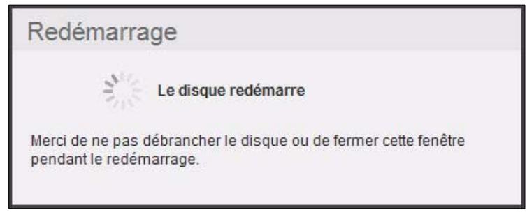 WESTERN DIGITAL MY BOOK LIVE, MY BOOK LIVE DUO - Avertissement! ne pas débrancher le lecteur pendant l'arrêt ou le redémarrage. - 3