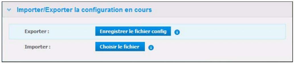 WESTERN DIGITAL MY BOOK LIVE DUO - Importer/exporter la configuration en cours - 1