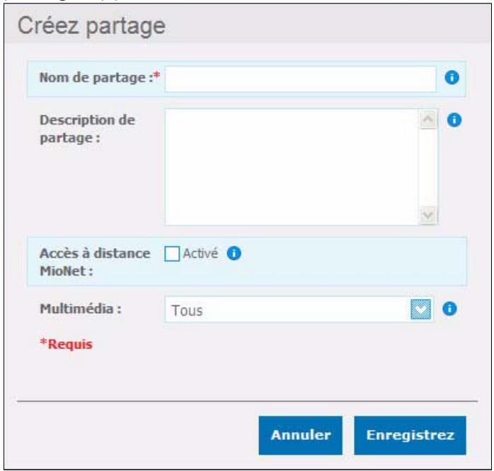 WESTERN DIGITAL MY BOOK LIVE DUO - Création d'un partage privé pour un utilisateur - 1