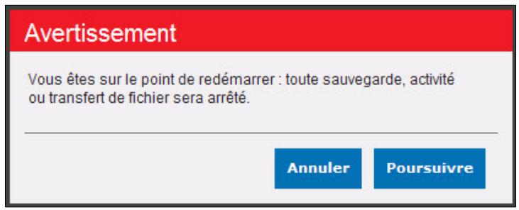WESTERN DIGITAL MY BOOK LIVE DUO - Avertissement! ne pas débrancher le lecteur pendant l'arrêt ou le redémarrage. - 2