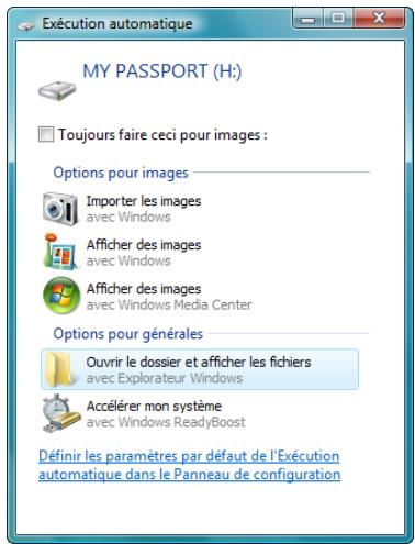 WESTERN DIGITAL MY PASSPORT ESSENTIAL - Connexion du lecteur - 1