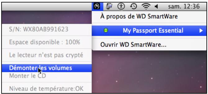 WESTERN DIGITAL MY PASSPORT ESSENTIAL - Par l'icône WD smartware - 1