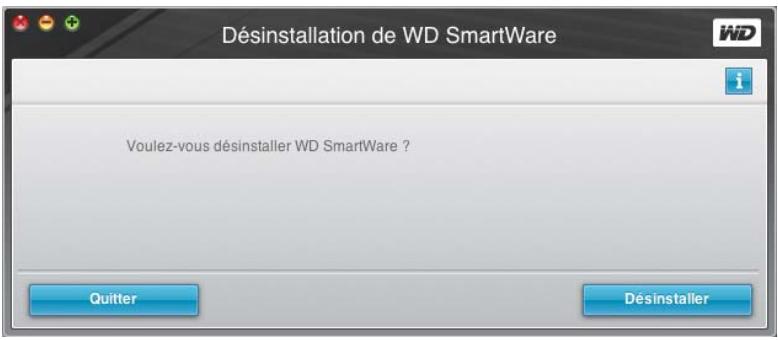 WESTERN DIGITAL MY PASSPORT ESSENTIAL - Déinstallation du logiciel WD smartware - 3