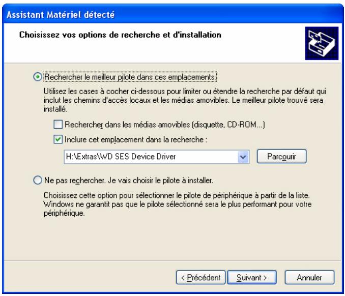 WESTERN DIGITAL MY PASSPORT ESSENTIAL - Installation du lecteur manuellement - 3
