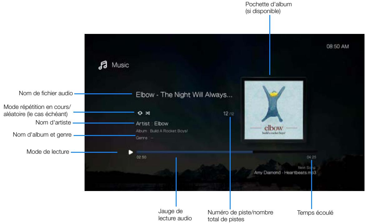 WESTERN DIGITAL TV PLAY - Écran de lecture audio - 1