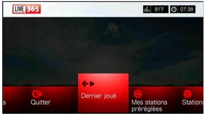 WESTERN DIGITAL TV PLAY - Écoute d'une station LIVE365 - 4