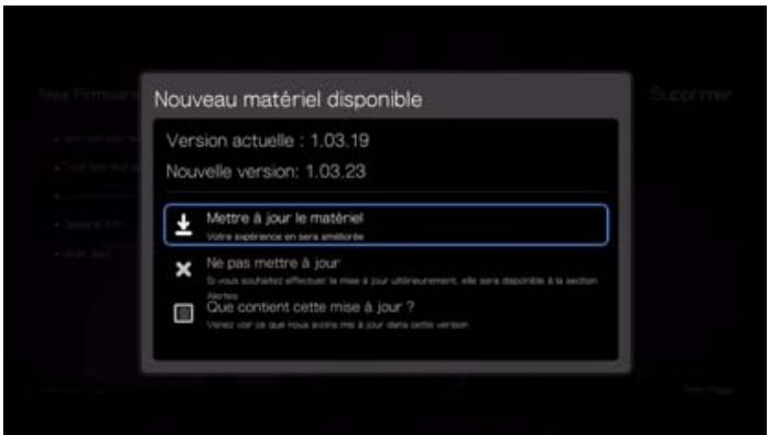 WESTERN DIGITAL TV PLAY - Mise à jour du micrologiciel - 1