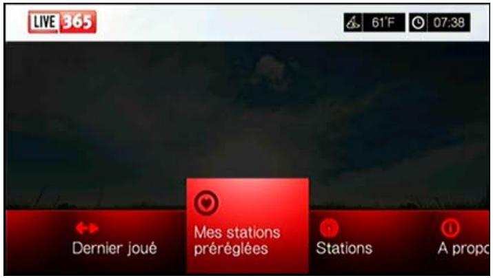 WESTERN DIGITAL TV PLAY - Connexion à LIVE365 (en option) - 1