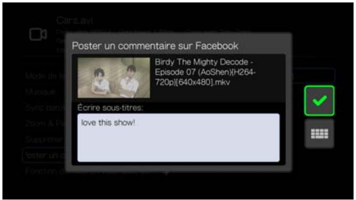 WESTERN DIGITAL TV PLAY - Poster un commentaire sur facebook - 1