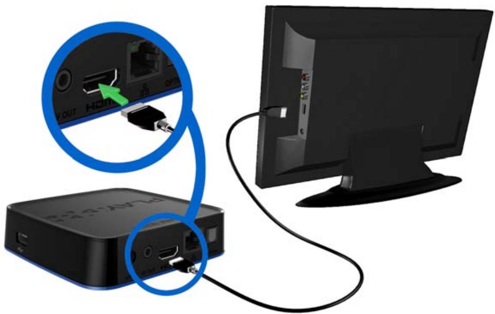 WESTERN DIGITAL TV PLAY - Audio et video HDMI (haute définition) - 1