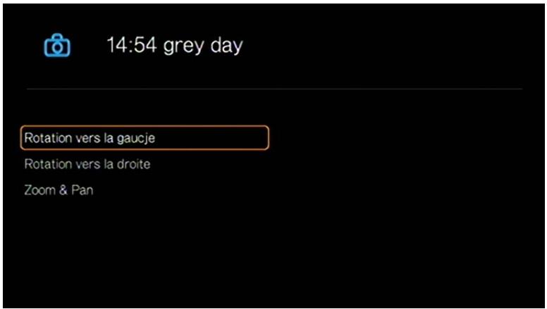 WESTERN DIGITAL TV PLAY - Options du player - 1