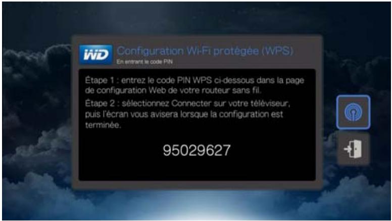 WESTERN DIGITAL TV PLAY - Code PIN - 1