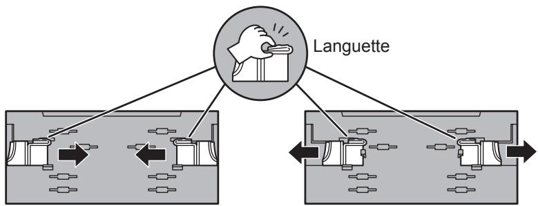 MITSUBISHI CP-D707DW - COMMENT MODIFIER LE POSITIONNEMENT DES GUIDES PAPIER AJUTABLE - 1
