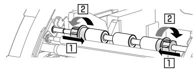MITSUBISHI CP9810DW - Comment modifier le positionnement des guides papier ajustable - 1